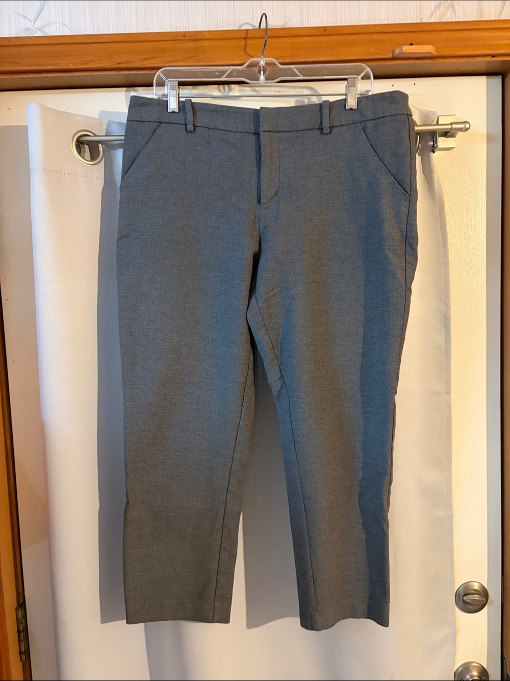 Merona Gray Cropped Dress Pants